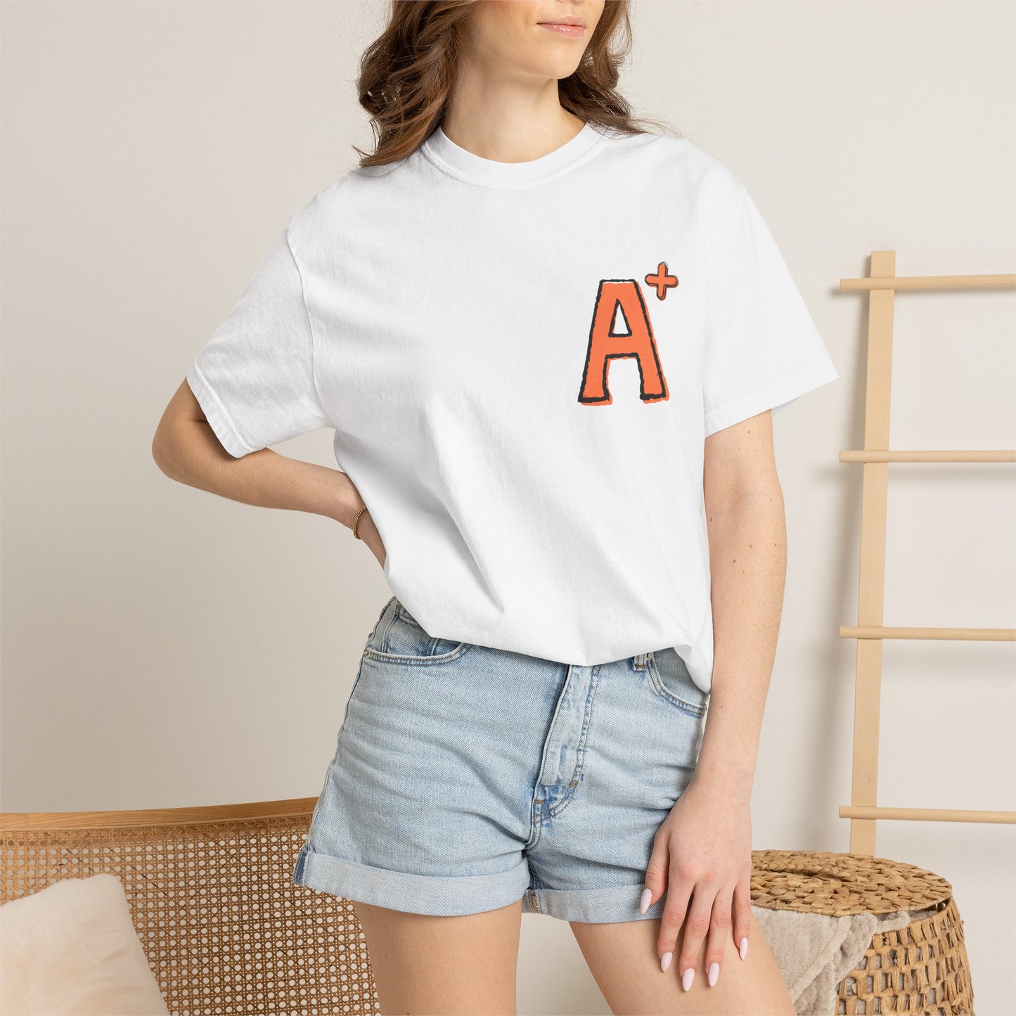 Too Cool for School A+ Tee